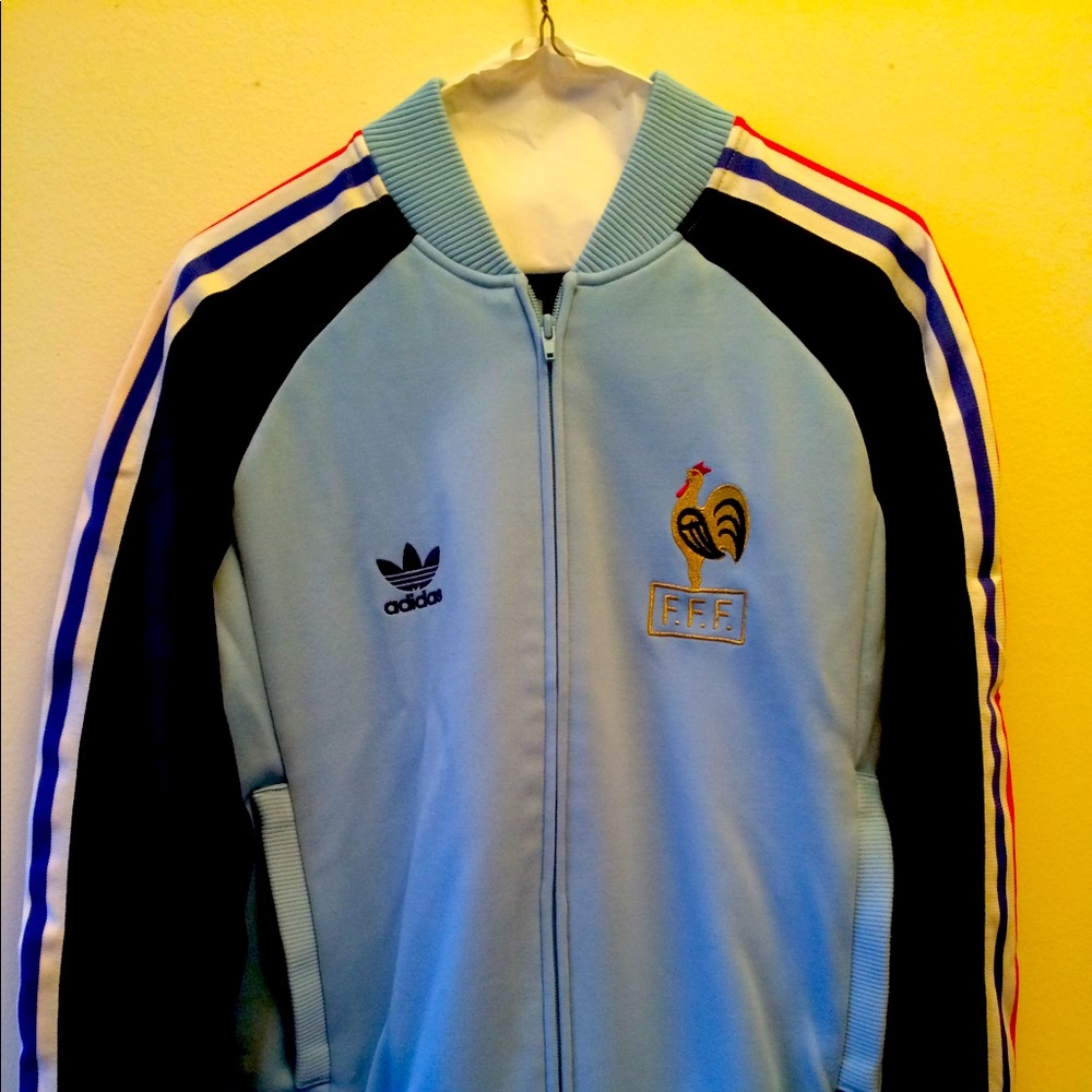 Vintage Adidas France FFF track top